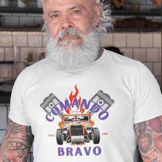 Camiseta Quality tributo Comando Bravo II - Unissex