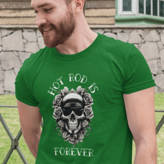 Camiseta Quality Hot Rod Is Forever - Unissex