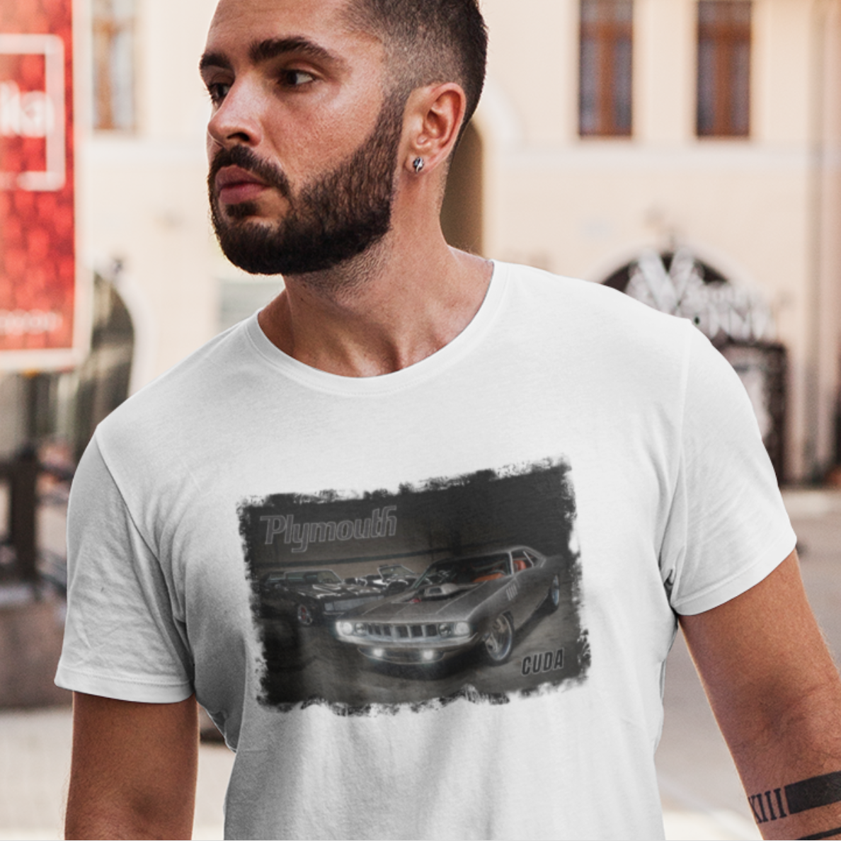 Nome do produto: Camiseta Plymouth Barracuda - Unissex