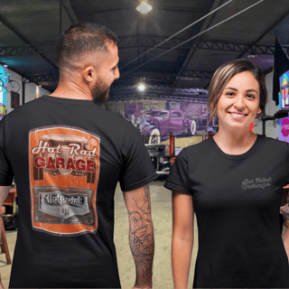 Camiseta Quality Oficial Hotpoint Garage II - Frente e Verso - Unissex