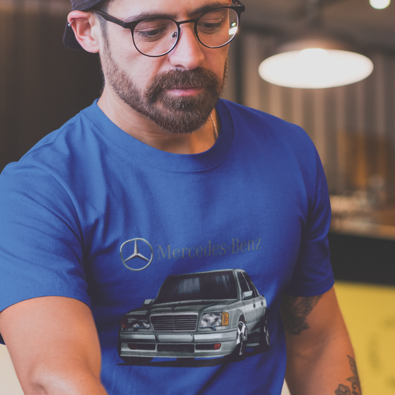 Nome do produto: Camiseta Premium Mercedes Benz 500E - Unissex