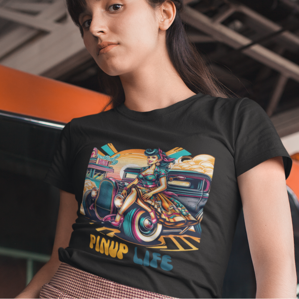Nome do produto: Camiseta Quality Feminina Pinup Life