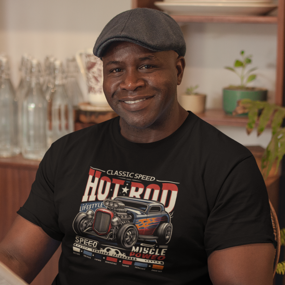 Nome do produto: Camiseta Quality Classic Speed - Hot Rod - Unissex