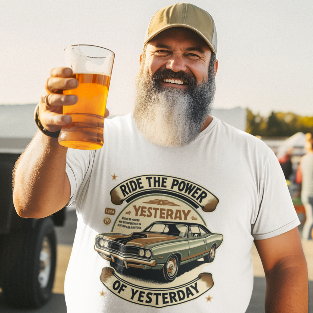 Nome do produto: Camiseta Quality Muscle Car - Ride The Power - Unissex