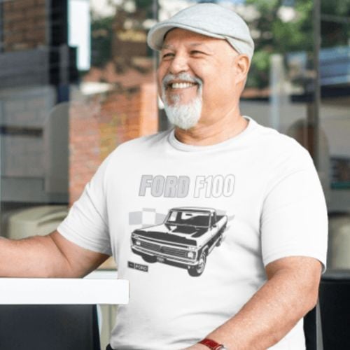 Nome do produto: Camiseta Quality Pickup Ford F-100 Bumpside - Unissex 