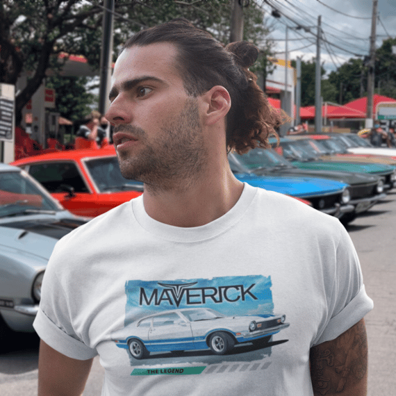 Camiseta Quality Maverick The Legend - Unissex