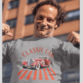 Nome do produto Camiseta Quality Estampas Frente Classic Car - Unissex