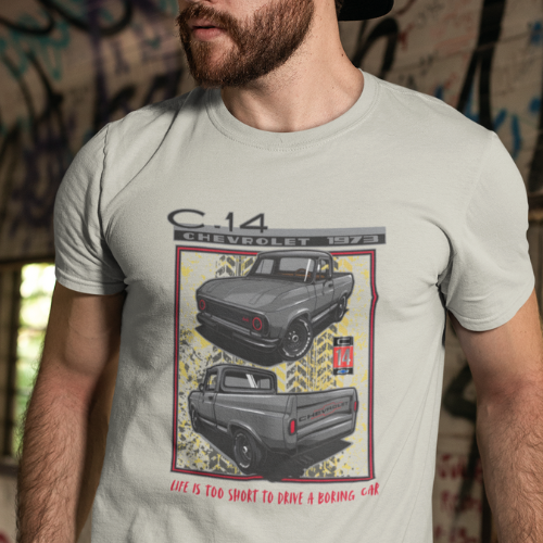 Nome do produto: Camiseta Prime Chevrolet C14 Custom 1973 - Unissex