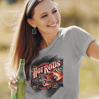 Camiseta Quality Hot Rods Since 32 - Unissex