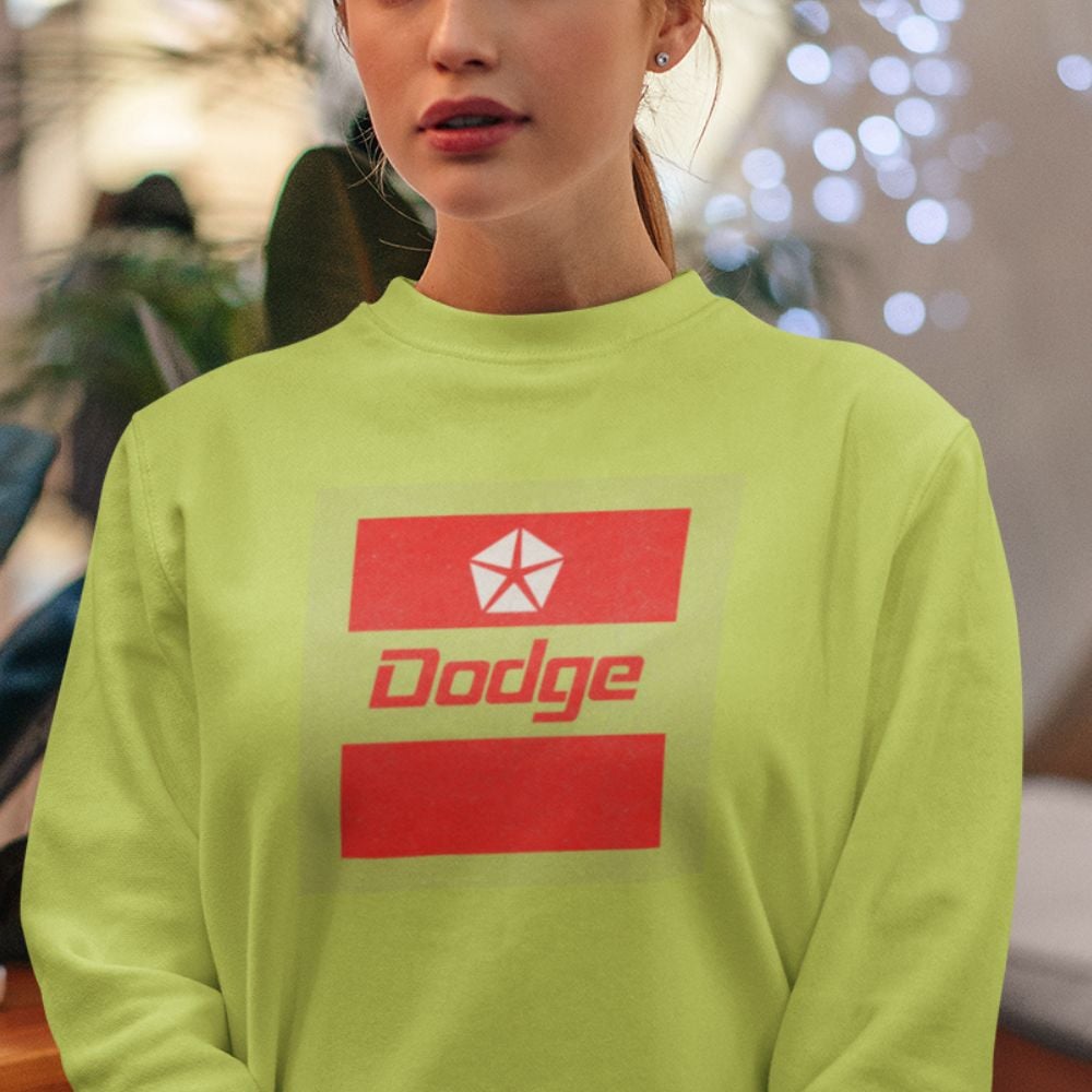 Nome do produto: Moletom Prime Dodge Clássico – “Orgulho Mopar, Tradição que Acelera” Unissex