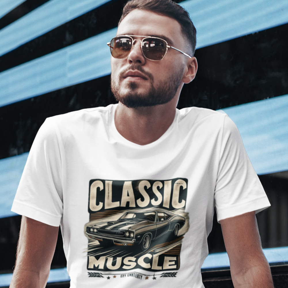 Nome do produto: Camiseta Quality Classic Muscle Car II - Unissex
