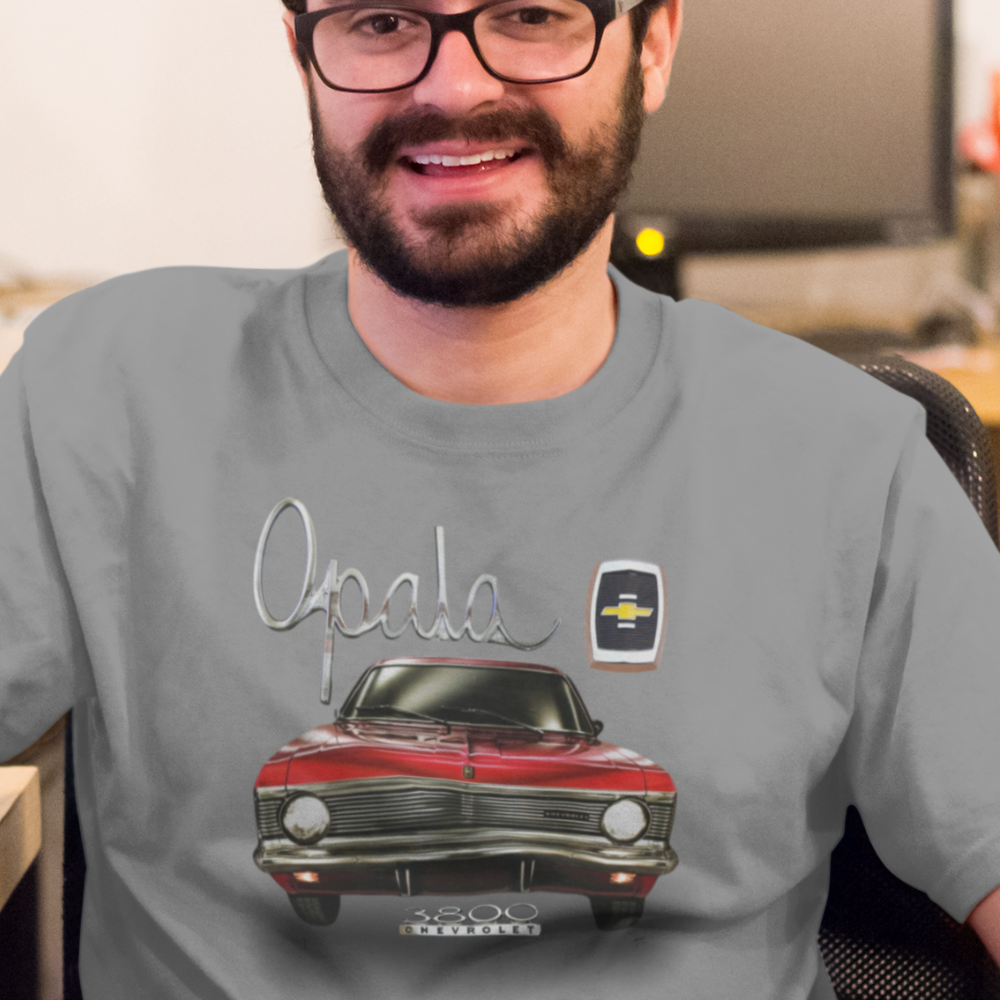 Nome do produto: Camiseta Quality Opala 1969 - A Lenda do Primeiro Opala - Unissex