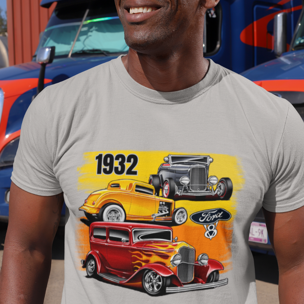 Nome do produto: Camiseta Ford 32 -Ícone do Hot Rod - Unissex