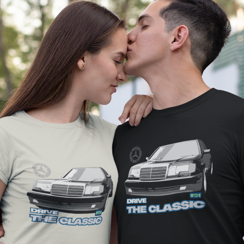 Camiseta Mercedes Benz W124 