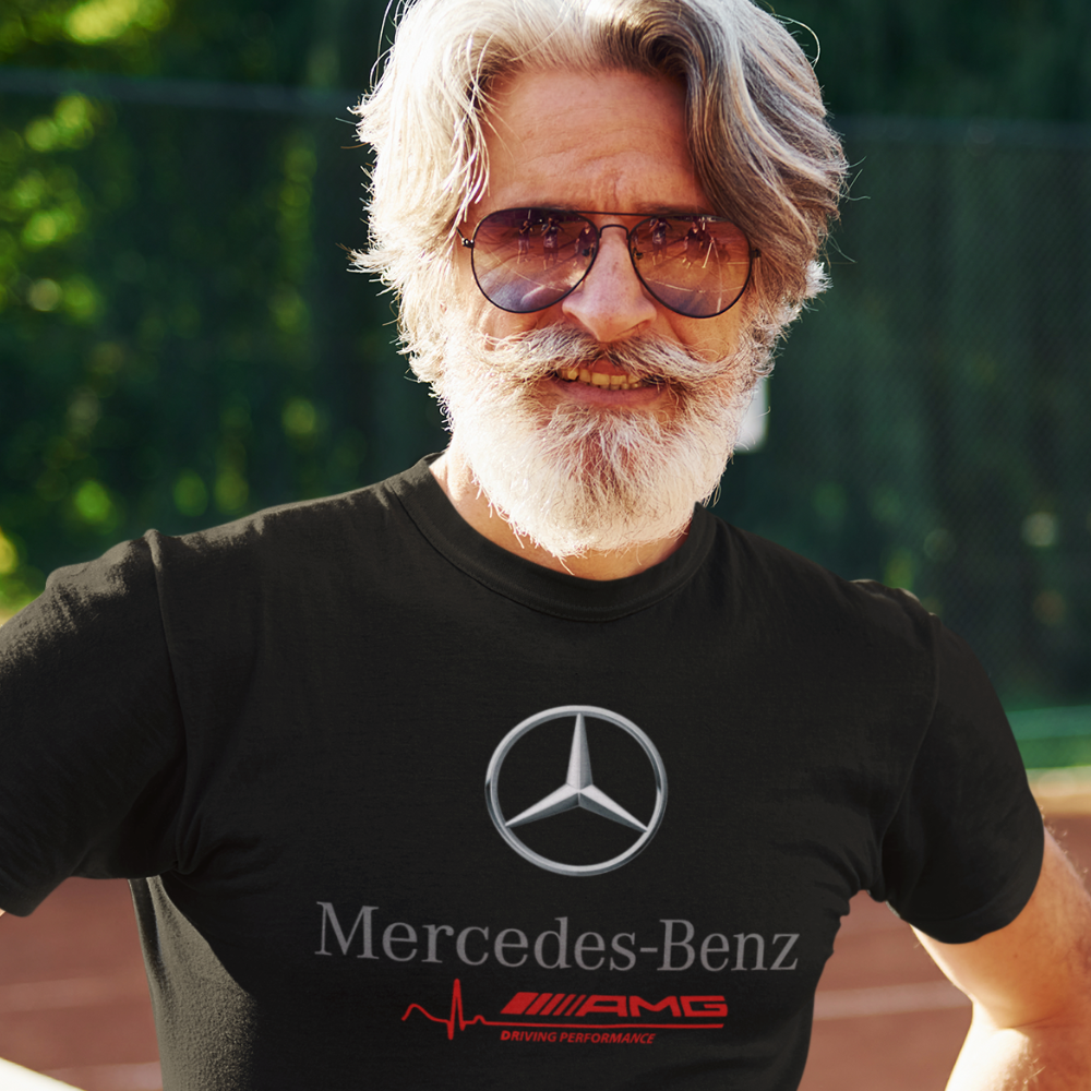 Camiseta Premium Mercedes-Benz & AMG - Unissex