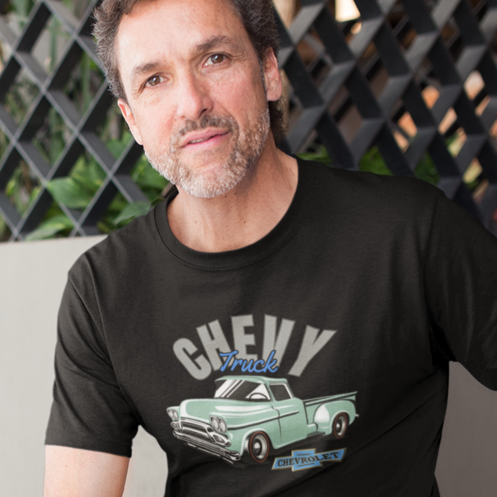 Nome do produto: Camiseta Quality Estampa Frontal Chevy Truck - Unissex