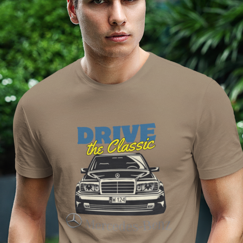 Camiseta Premium Mercedes Drive The Classic - Unissex