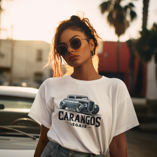 Nome do produto: Camiseta Quality Carangos Legais Hot Rods - Unissex