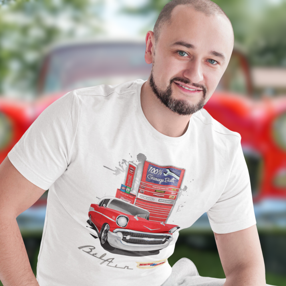 Nome do produto: Camiseta Quality Chevrolet Belair 1957 Estampa Frontal -  Unissex
