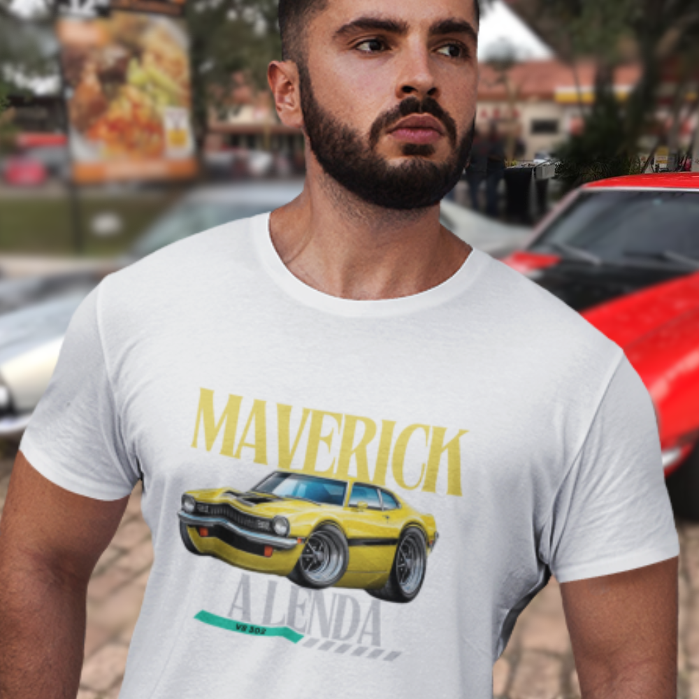 Nome do produto: Camiseta Quality  Ford Maverick A LENDA - Unissex