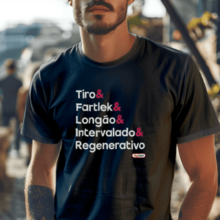 Camiseta: 5 pilares da corrida