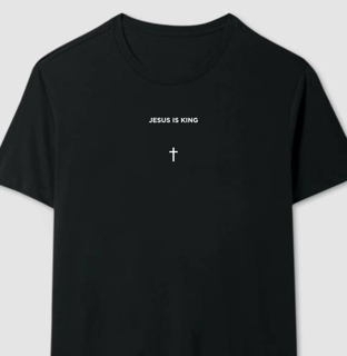 Nome do produto Camiseta Premium - Jesus is King
