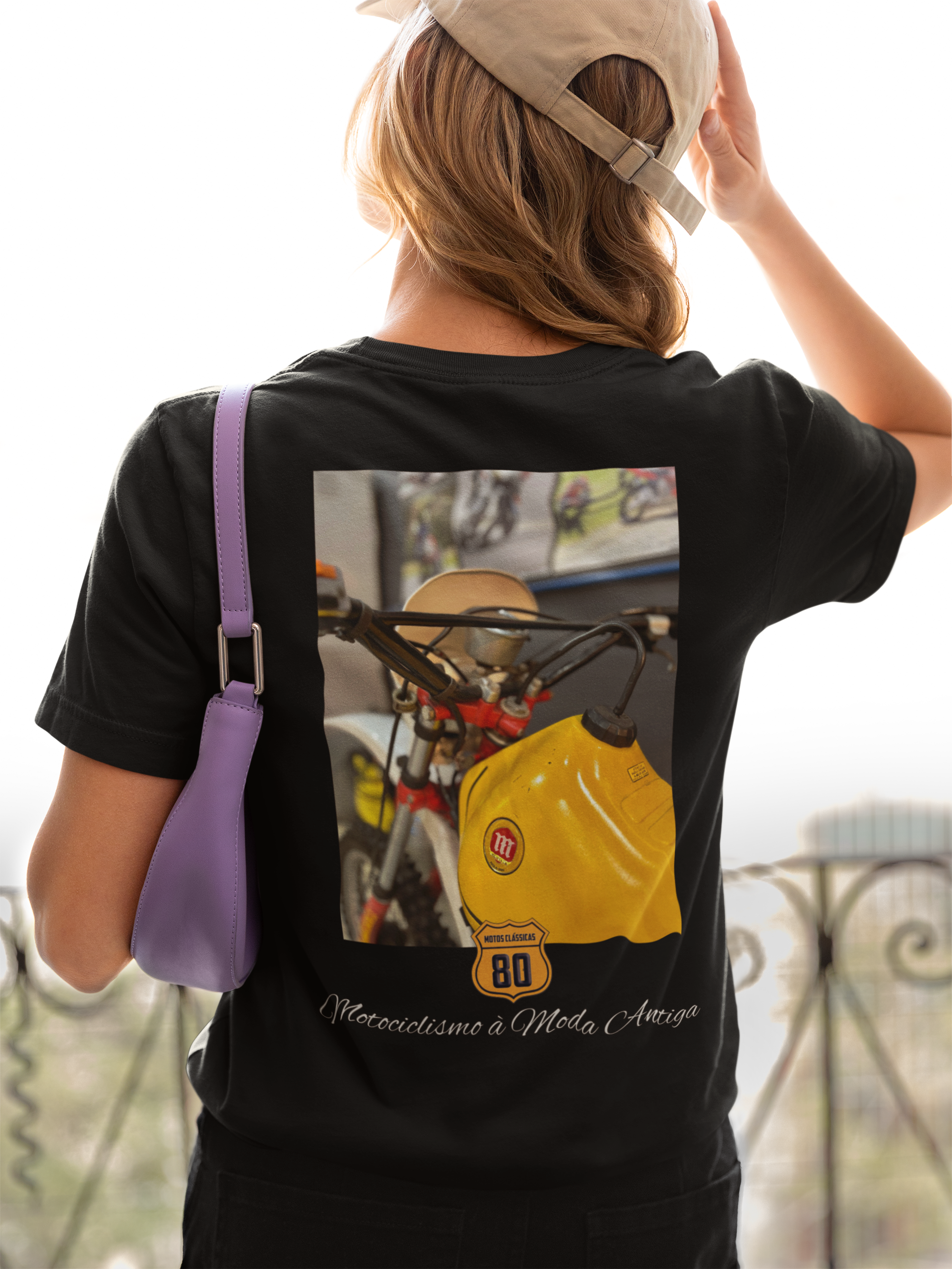 Camiseta Feminina Montesa - Costas