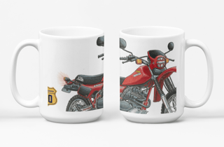 Caneca XL250R Vermelha By Nello Petri