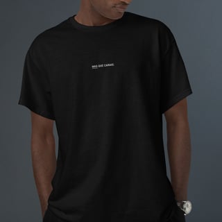 Nome do produto Camiseta Mais que Cara*