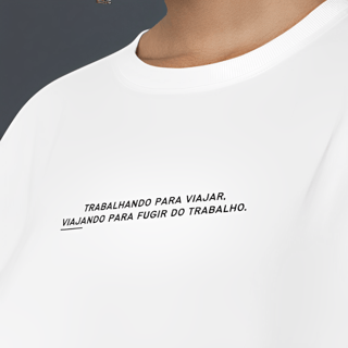 Camiseta Trabalho para viajar