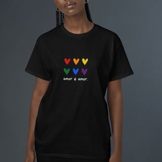 Nome do produto Camiseta Amor é Amor
