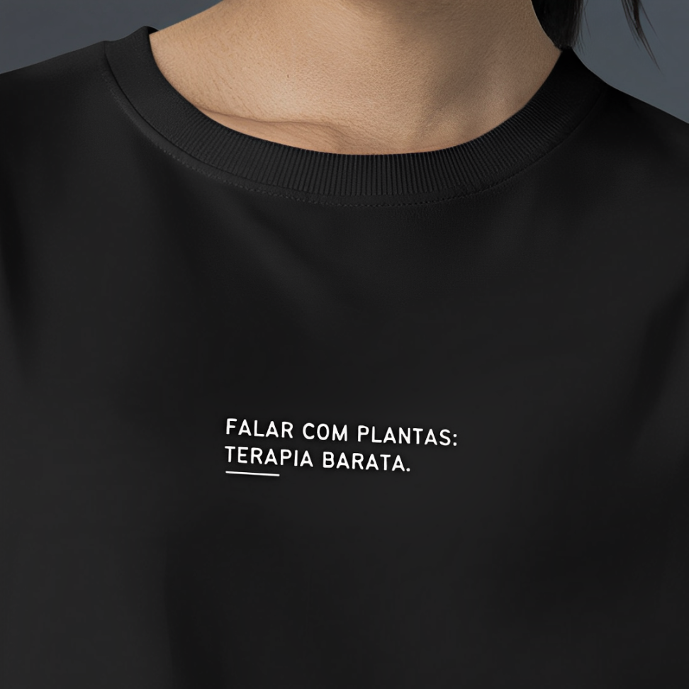 Camiseta Falar com as Plantas