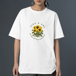 Nome do produto Camiseta Siga o Sol