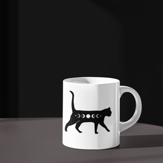 Caneca Gato lunar