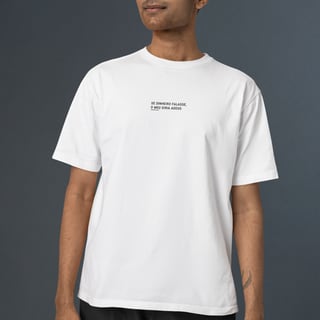 Nome do produto Camiseta Se dinheiro falasse