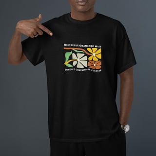 Nome do produto Camiseta Relacionamento mais longo
