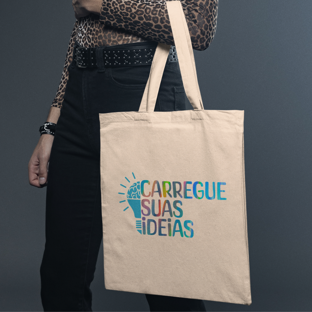 Nome do produto: Ecobag Carregue suas ideias