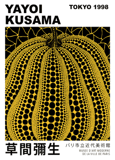 Nome do produto Camiseta Yayoi Kusama Tokyo 1998 - Jazzu® 