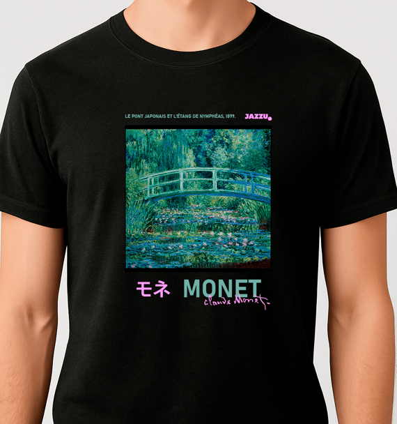 Camiseta Nympheas Monet - Jazzu®