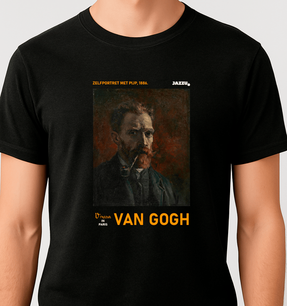 Camiseta Vincent Van Gogh Retrato - Jazzu®
