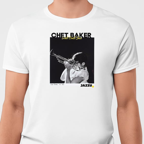 Camiseta - Chet Baker West Coast Jazz