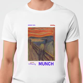Nome do produto Camiseta Munch - Jazzu®
