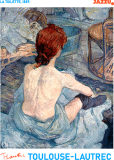 Nome do produto Camiseta La Toilette Toulouse-Lautrec - Jazzu®