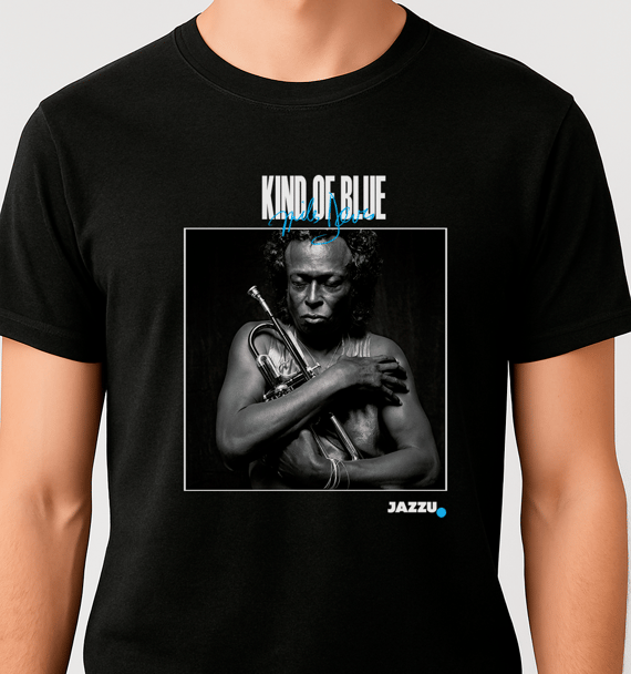 Camiseta Kind of Blue Miles Davis - Jazzu®