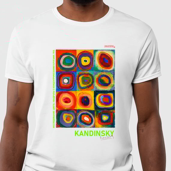 Camiseta Kandinsky - Jazzu®