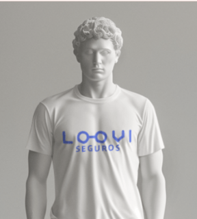 Nome do produto Camiseta Loovi - Branca