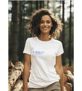 Nome do produto Camiseta Loovi Feminina Branca SMP