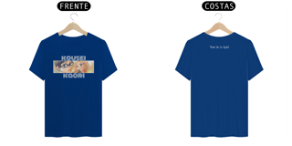 Nome do produto CAMISETA KOUSEI & KAORI YOUR LIE IN APRIL