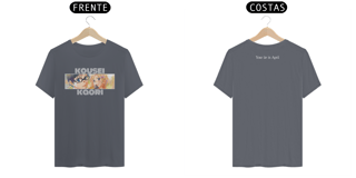 Nome do produto CAMISETA KOUSEI & KAORI YOUR LIE IN APRIL