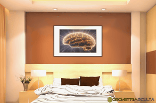 Nome do produto Floating Brain - Art Code: 009
